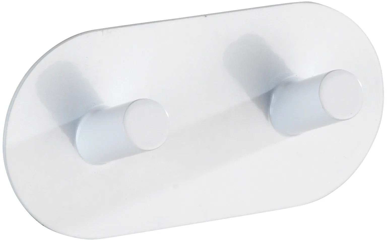 Wenko Duo fali akasztó matt fehér Wenko Duo fali akasztó matt fehér