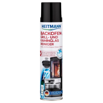 Heitmann sütő- grill és kandallóüveg tisztító hab 400 ml Heitmann sütő- grill és kandallóüveg tisztító hab 400 ml