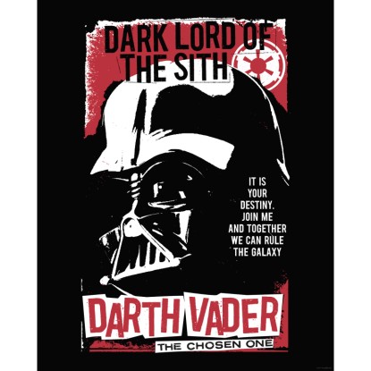 Komar Star Wars Darth Vader The Chosen One falikép 40 cm x 50 cm piros Komar Star Wars Darth Vader The Chosen One falikép 40 cm x 50 cm piros