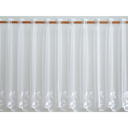 Vitrázsfüggöny fehér V / 2952 45 cm magas méteráru Vitrázsfüggöny fehér V / 2952 45 cm magas méteráru