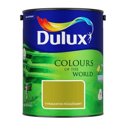 Dulux A Nagyvilág Színei beltéri falfesték Bali Island Titokzatos függőkert 5 l Dulux A Nagyvilág Színei beltéri falfesték Bali Island Titokzatos függőkert 5 l