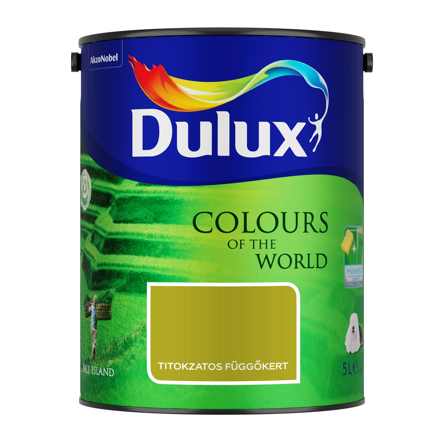 Dulux A Nagyvilág Színei beltéri falfesték Bali Island Titokzatos függőkert 5 l Dulux A Nagyvilág Színei beltéri falfesték Bali Island Titokzatos függőkert 5 l