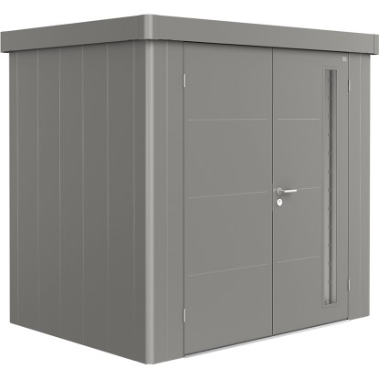 Biohort Neo szerszámos ház kétszárnyú ajtó 1B kvarcszürke-metál 236 x 180 cm Biohort Neo szerszámos ház kétszárnyú ajtó 1B kvarcszürke-metál 236 x 180 cm