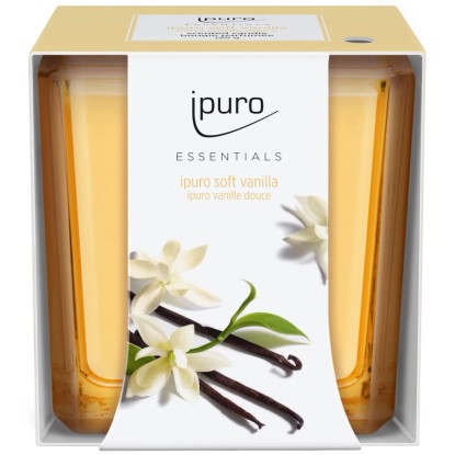 Ipuro Essentials Soft Vanilla illatgyertya Ipuro Essentials Soft Vanilla illatgyertya