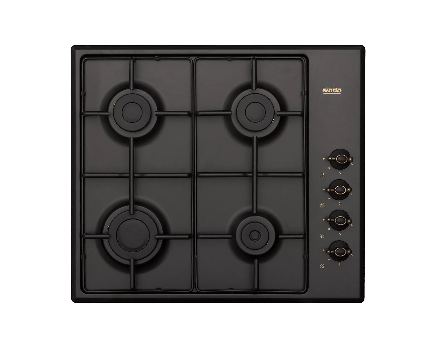 EVIDO RUSTIC-H 60A gáz főzőlap 60 antracit/bronz EVIDO RUSTIC-H 60A gáz főzőlap 60 antracit/bronz