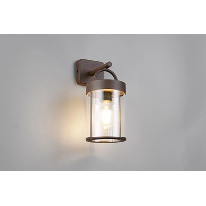 Reality Almeria kültéri fali lámpa rozsda színű 29 cm x 12,5 cm 1xE27 Reality Almeria kültéri fali lámpa rozsda színű 29 cm x 12,5 cm 1xE27