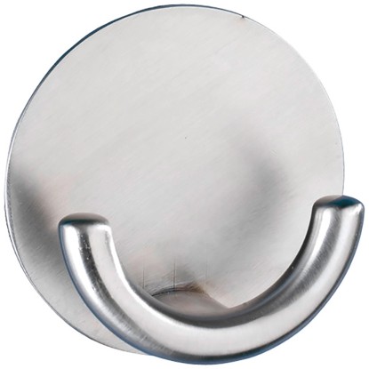 Wenko Strip-it Rondo fali akasztó matt rozsdamentes acél Wenko Strip-it Rondo fali akasztó matt rozsdamentes acél