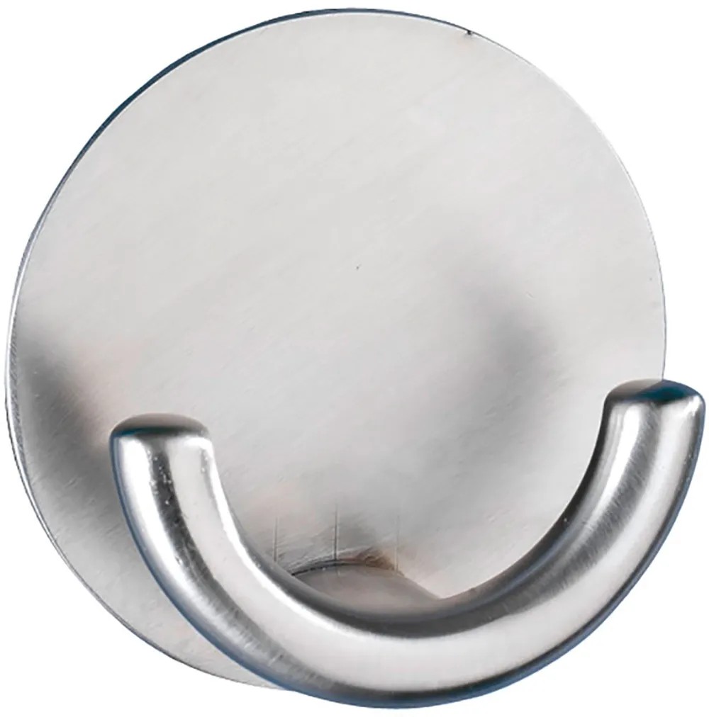 Wenko Strip-it Rondo fali akasztó matt rozsdamentes acél Wenko Strip-it Rondo fali akasztó matt rozsdamentes acél