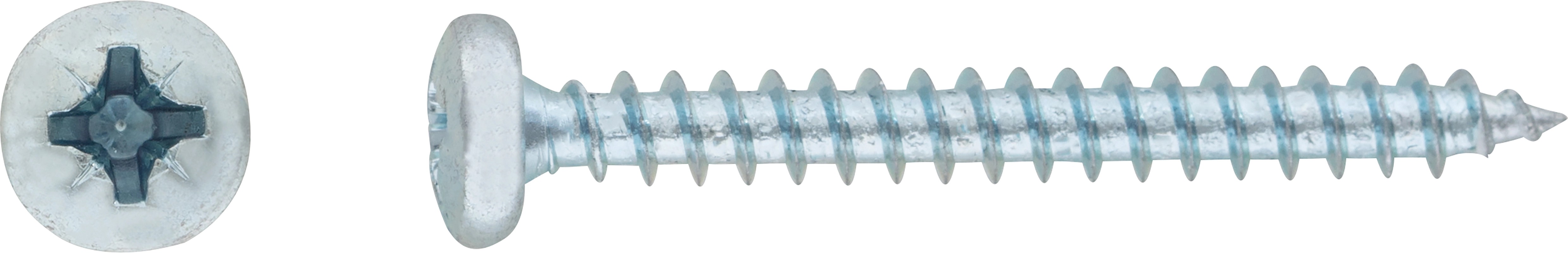 Félgömbfejű univerzális csavar PZ-behajtás 4,5 mm x 20 mm 20 darab Félgömbfejű univerzális csavar PZ-behajtás 4,5 mm x 20 mm 20 darab