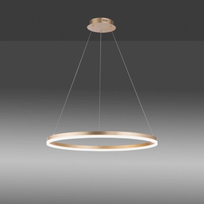 Modern LED függeszték Helia a Paul Neuhaus-tól, sárgaréz színű, Ø 80 cm. Dimmerelhető. Modern LED függeszték Helia a Paul Neuhaus-tól, sárgaréz színű, Ø 80 cm. Dimmerelhető.