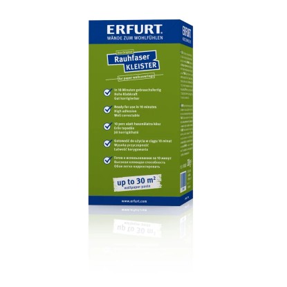 ERFURT Rauhfaser Fűrészporos- és papírtapéta ragasztó 200 gr ERFURT Rauhfaser Fűrészporos- és papírtapéta ragasztó 200 gr