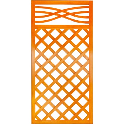 Malaga rácsos kerítéselem 180 cm x 90 cm mandulafenyő Malaga rácsos kerítéselem 180 cm x 90 cm mandulafenyő