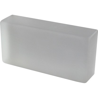 Fuchs Crystal Collection üvegtégla szatinált 20 cm x 10 cm x 5 cm fehér Fuchs Crystal Collection üvegtégla szatinált 20 cm x 10 cm x 5 cm fehér