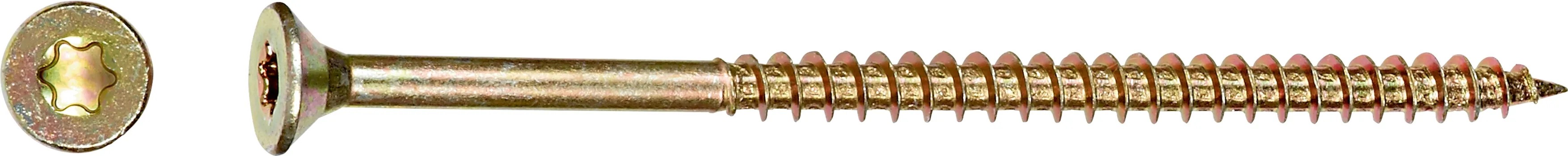 süllyesztett fejű univerzális csavar TX-behajtás 5 mm x 80 mm 50 db süllyesztett fejű univerzális csavar TX-behajtás 5 mm x 80 mm 50 db