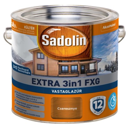 Sadolin Extra 3in1 FXG cseresznye 2,5 l Sadolin Extra 3in1 FXG cseresznye 2,5 l