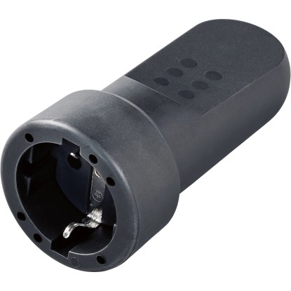 LUX gumicsatlakozó fekete LUX gumicsatlakozó fekete