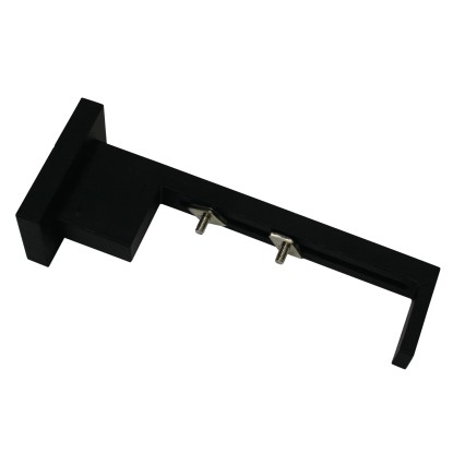 Schöner Wohnen fali tartó Matteo függönyrúdhoz matt Fekete Schöner Wohnen fali tartó Matteo függönyrúdhoz matt Fekete