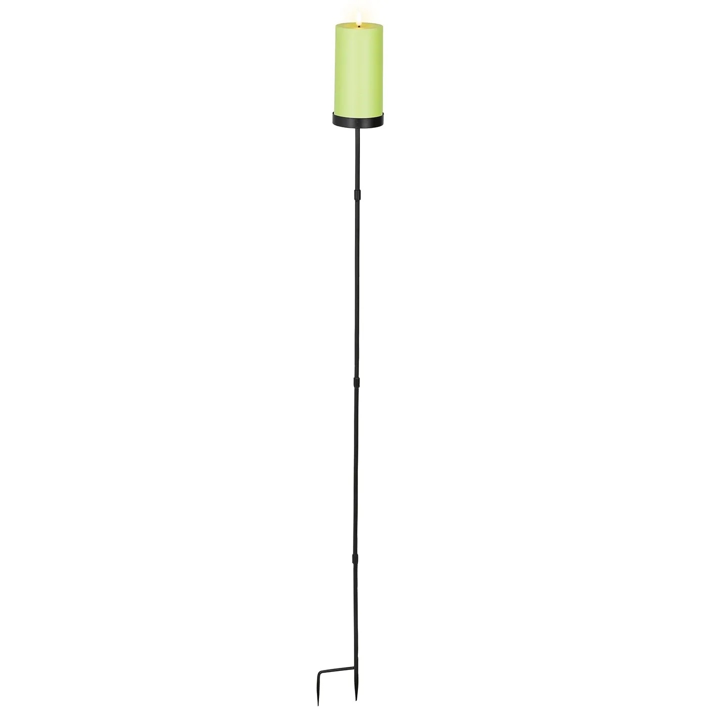 Napelemes gyertya műanyag XL 2 átmérő 7 cm x 117 cm zöld Napelemes gyertya műanyag XL 2 átmérő 7 cm x 117 cm zöld