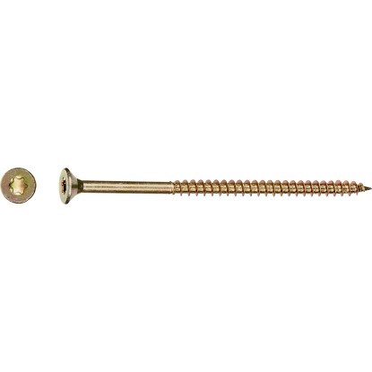 süllyesztettfejű univerzális csavar TX-behajtás 6 mm x 100 mm 100 db süllyesztettfejű univerzális csavar TX-behajtás 6 mm x 100 mm 100 db