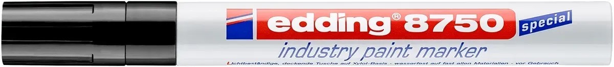 Edding 8750 lakkmarker ipari fekete Edding 8750 lakkmarker ipari fekete