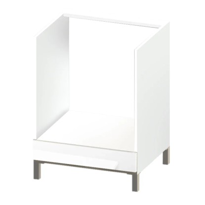 Konyhaszekrény 60 cm széles Nikki D60V fehér Konyhaszekrény 60 cm széles Nikki D60V fehér