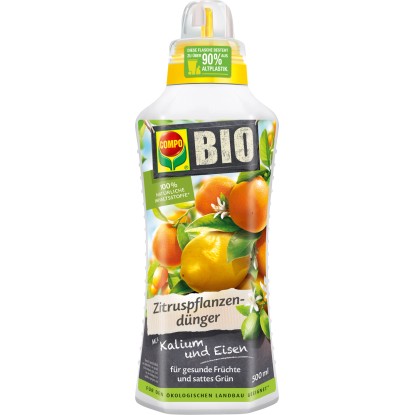 Compo Bio citrus növénytáp 500ml-es flakon egészséges növényekhez. Compo Bio citrus növénytáp 500ml-es flakon egészséges növényekhez.