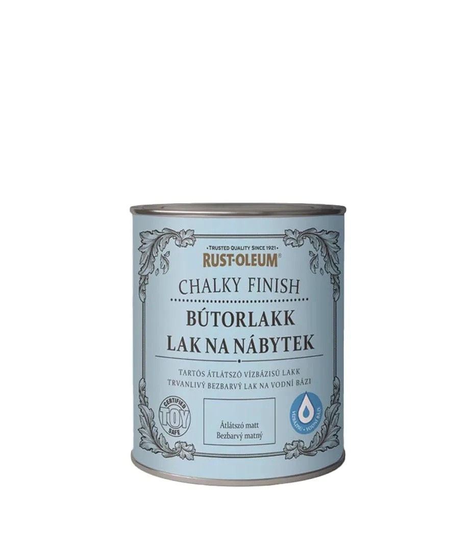 Rust-Oleum bútorlakk Chalky Finish átlátszó matt 750 ml Rust-Oleum bútorlakk Chalky Finish átlátszó matt 750 ml