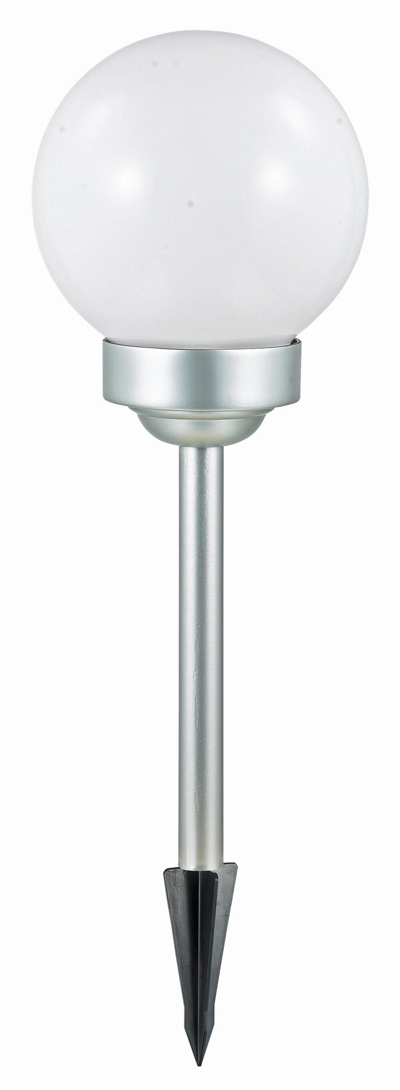 Bojano LED-es napelemes gömb földbe szúrható rúddal 30 cm Bojano LED-es napelemes gömb földbe szúrható rúddal 30 cm