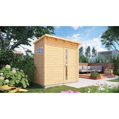 Bertilo Pentus 1 kerti ház natúr 115 cm x 234 cm FSC® Bertilo Pentus 1 kerti ház natúr 115 cm x 234 cm FSC®