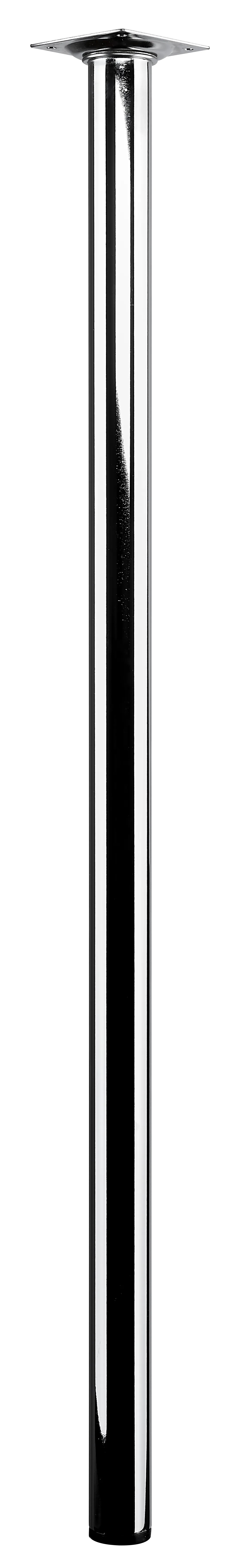 Hettich asztalláb, Ø 30 mm, 700 mm magas, króm. Hettich asztalláb, Ø 30 mm, 700 mm magas, króm.