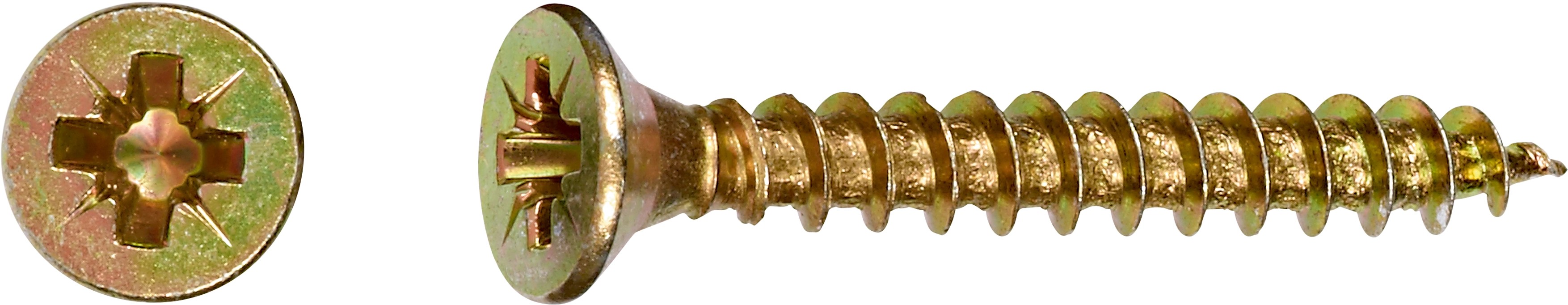 Süllyesztett fejű univerzális csavar PZ-behajtás 3 mm x 30 mm 50 darab Süllyesztett fejű univerzális csavar PZ-behajtás 3 mm x 30 mm 50 darab