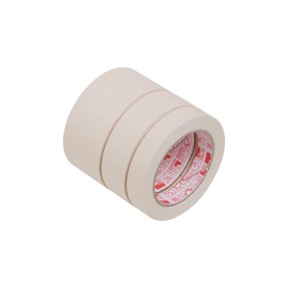 LUX-TOOLS lapos krepp ragasztószalag-készlet, bézs, 3 x 50 m x 19/30/50 mm LUX-TOOLS lapos krepp ragasztószalag-készlet, bézs, 3 x 50 m x 19/30/50 mm