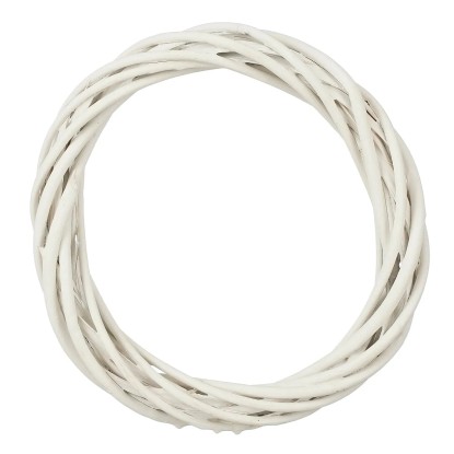 Mica Decorations fűzfa koszorú 4 cm x 20 cm átmérő Fehér Mica Decorations fűzfa koszorú 4 cm x 20 cm átmérő Fehér