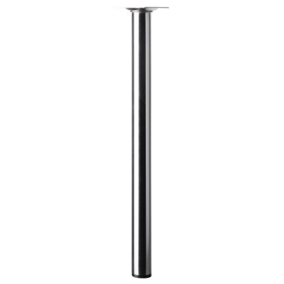 Hettich asztalláb, Ø 30 mm, 400 mm magas, rozsdamentes acél hatású bútorokhoz. Hettich asztalláb, Ø 30 mm, 400 mm magas, rozsdamentes acél hatású bútorokhoz.
