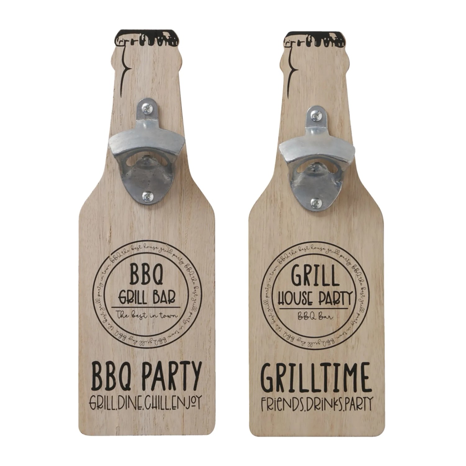 Boltze sörnyitó Grillhouse 2-féle változatban 30 cm x 10 cm x 4 cm natúr Boltze sörnyitó Grillhouse 2-féle változatban 30 cm x 10 cm x 4 cm natúr