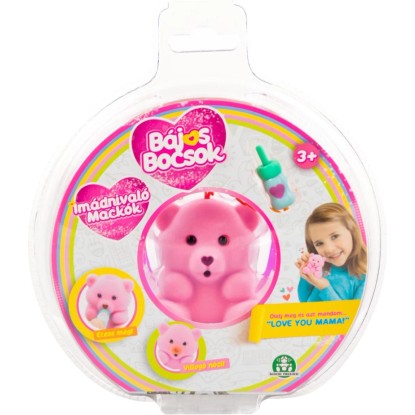 Bájos Bocsok plüssmaci - rózsaszín Bájos Bocsok plüssmaci - rózsaszín