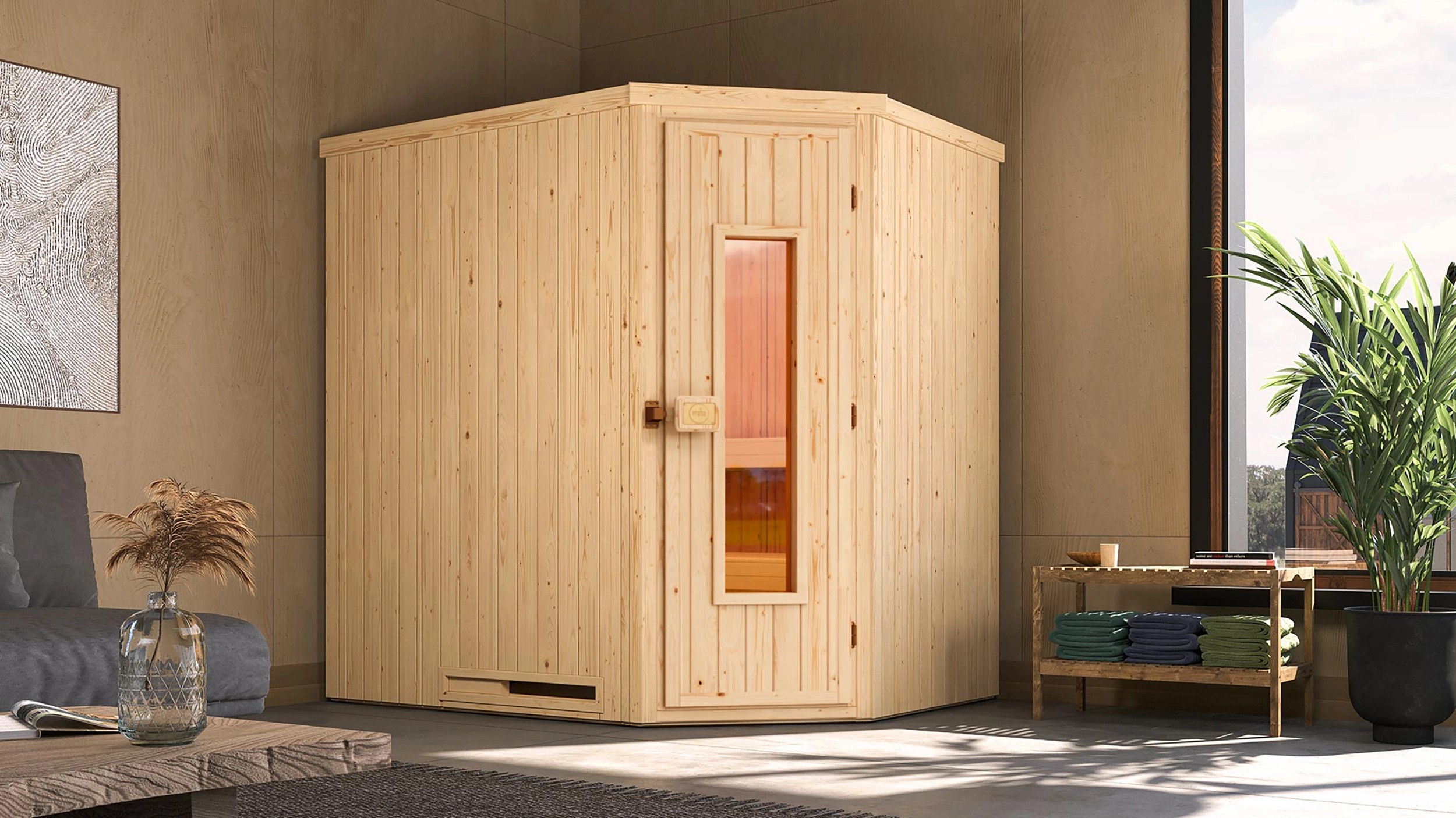 Weka szauna Varberg 1 faajtóval Weka szauna Varberg 1 faajtóval