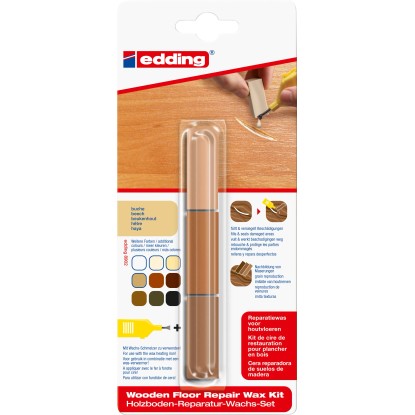 Edding 8902 padlójavító wax készlet bükk Edding 8902 padlójavító wax készlet bükk