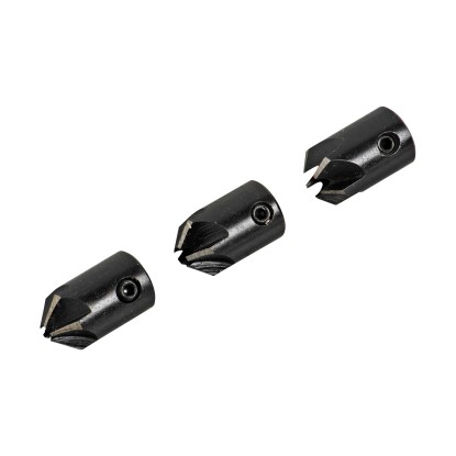 LUX gyorsacél süllyesztőkészlet fafúróhoz 3 mm 4 mm és 5 mm LUX gyorsacél süllyesztőkészlet fafúróhoz 3 mm 4 mm és 5 mm