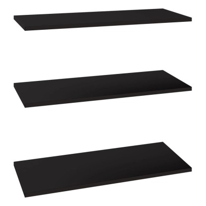 Grafit színű polcok 3 db 75,2 cm x 35 cm-es szekrényhez Grafit színű polcok 3 db 75,2 cm x 35 cm-es szekrényhez
