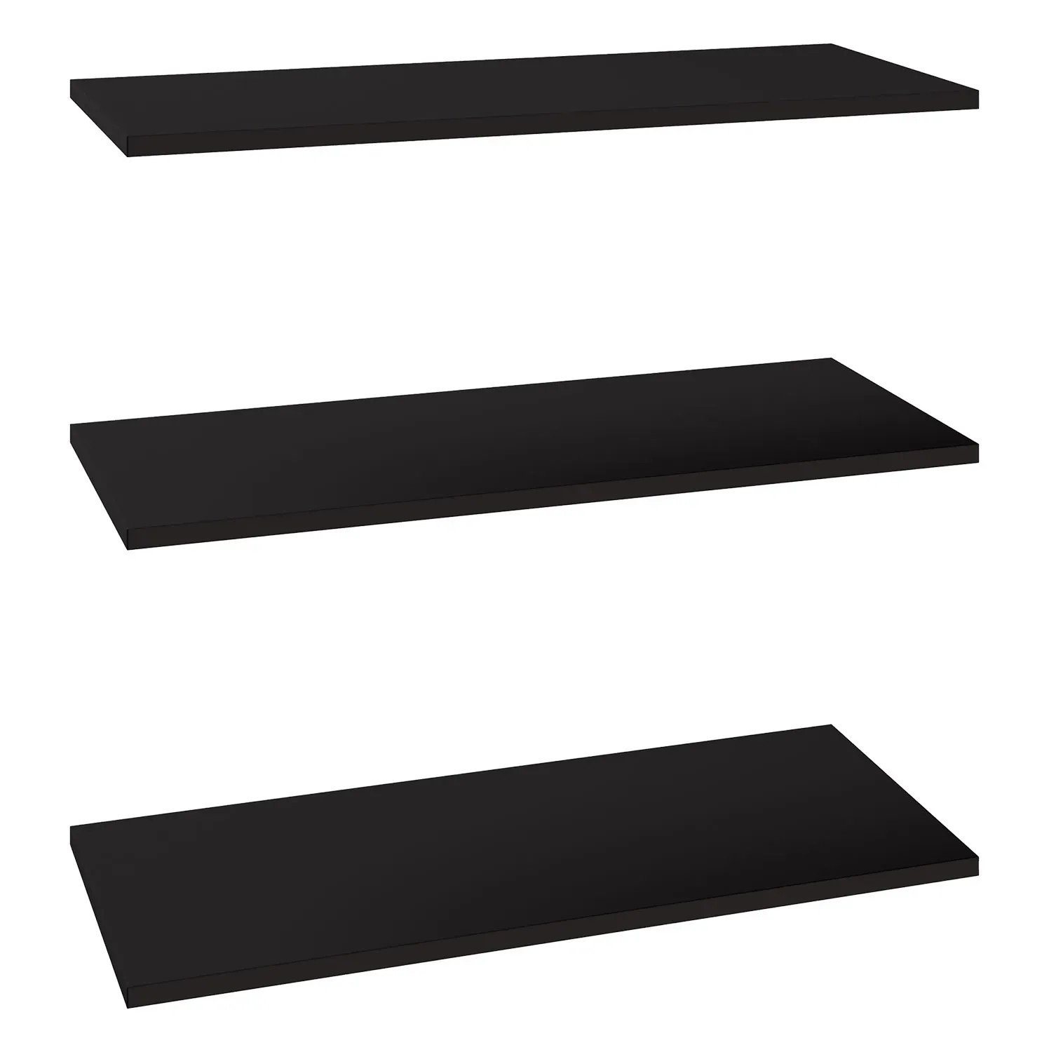 Grafit színű polcok 3 db 75,2 cm x 35 cm-es szekrényhez Grafit színű polcok 3 db 75,2 cm x 35 cm-es szekrényhez