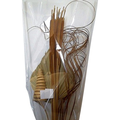 Növényekből álló díszkészlet fehér Növényekből álló díszkészlet fehér