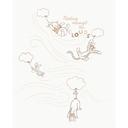 Komar nemszőtt fotótapéta Disney Winnie The Pooh A Bluster Day bézs Komar nemszőtt fotótapéta Disney Winnie The Pooh A Bluster Day bézs