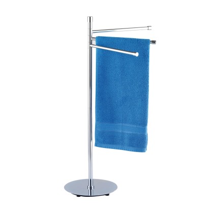 Wenko Roma törülközőállvány 3 karral acél krómozott 25 cm x 82 cm x 25 cm Wenko Roma törülközőállvány 3 karral acél krómozott 25 cm x 82 cm x 25 cm