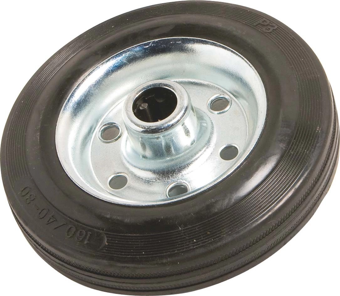 OBI tömör gumikerék fém keréktárcsával 160 mm OBI tömör gumikerék fém keréktárcsával 160 mm