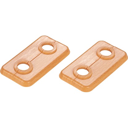 OBI pattintós takarórózsa 15 mm tölgy 2 darab OBI pattintós takarórózsa 15 mm tölgy 2 darab