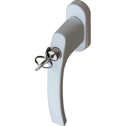 Ablakkilincs zárható fehér Ablakkilincs zárható fehér