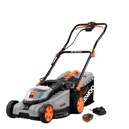 Daewoo DALLM18 - 320 akkus fűnyíró 18 V 4.0 Ah töltő Daewoo DALLM18 - 320 akkus fűnyíró 18 V 4.0 Ah töltő