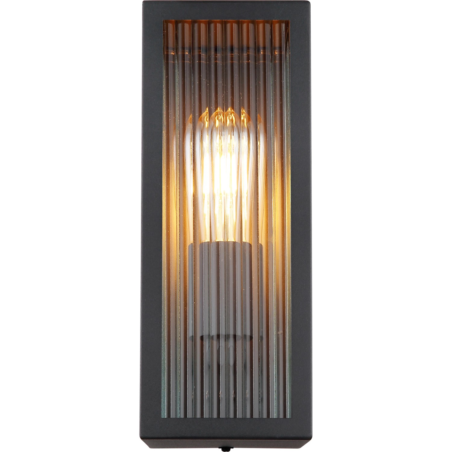 Fekete matt Globo kültéri lámpa üveggel és E27 foglalattal. Fali lámpa kültéri használatra. Fekete matt Globo kültéri lámpa üveggel és E27 foglalattal. Fali lámpa kültéri használatra.