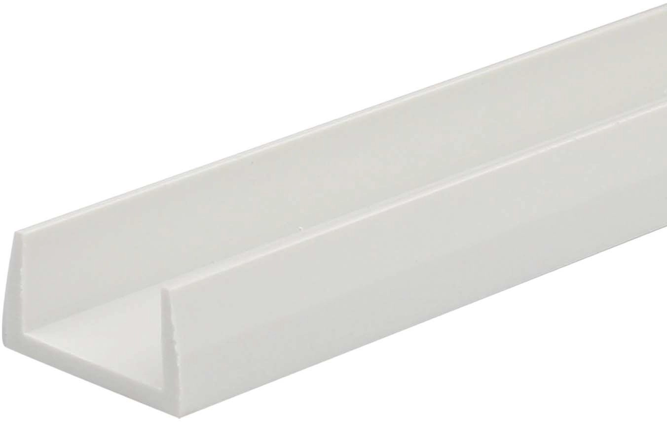 Arcansas U-profil PVC 14 mm x 10 mm x 1000 mm Arcansas U-profil PVC 14 mm x 10 mm x 1000 mm